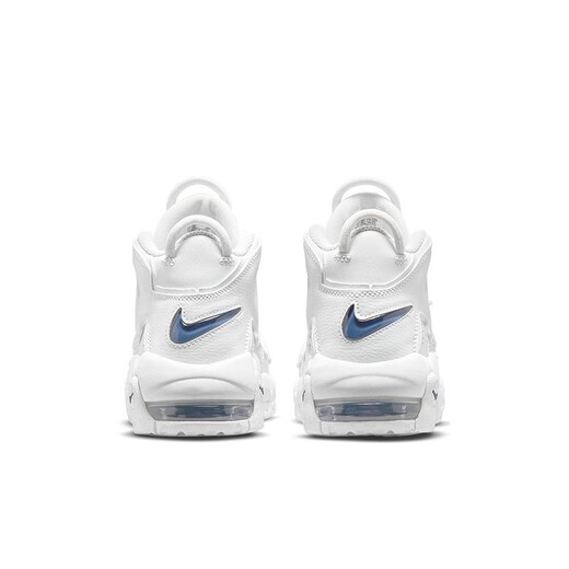Nike (Nike) Chaussures féminines 2025 Été Nouveau air plus uptempo Pippen Chaussures de basket-ball absorbant les chocs et chaussures décontractées DH9719-100 White 39