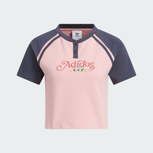 Ropa de mujer adidas nueva camiseta de manga corta simple, cómoda, moderna, moderna, deportiva y casual