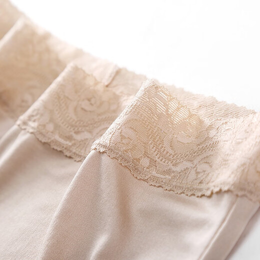 Pantalones de seguridad de seda de jinsanta primavera y verano anti-exposición seda de seda de seda básica pantalones de seguridad de seguridad de la piel 1105 l