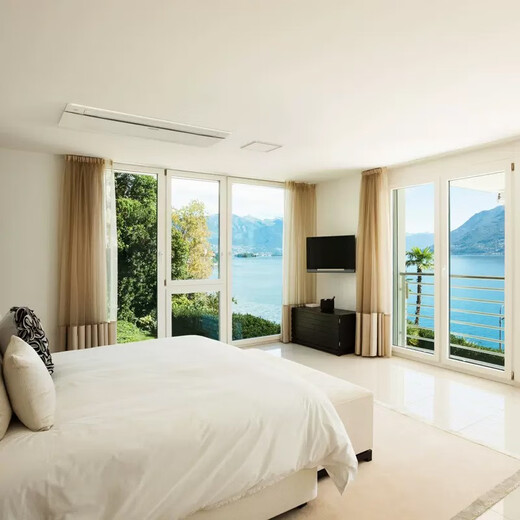 Samsung (SAMSUNG) central air conditioner household 1 hp 1.5 hp one-to-one variable frequency living room air conditioner ultra-thin panel embedded air conditioner ceiling unit package installation AC035MN1DEH 1 hp three-level energy efficiency (Mufeng panel) standard remote control