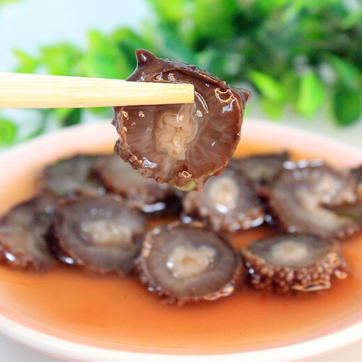 Shangyuewan ready-to-eat sea cucumber 1 Jin Jin is equal to 0.5 kg. Dalian sea cucumber and Liao cucumber open bag ready-to-eat sea cucumber. Net weight 500g. 1 Jin Jin is equal to 0.5 kg. 9-12 heads/Jin Jin is equal to 0.5 kg.