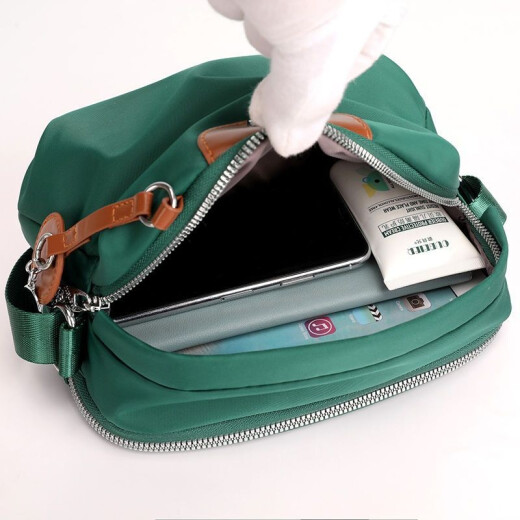 Chang Indonesian Long Shell Bag Damen wasserabweisende Single-Shoulder-Crossbody-Tasche modische und vielseitige lässige tägliche Pendler-Arbeitsbeutel Khaki