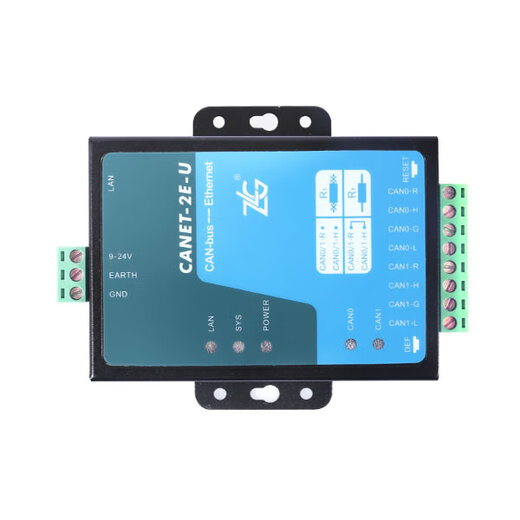 Guangzhou Zhiyuan CANbus converter ZLG Zhou Ligong high-performance Ethernet to CAN module CANET-2E-U CANET-2E-U