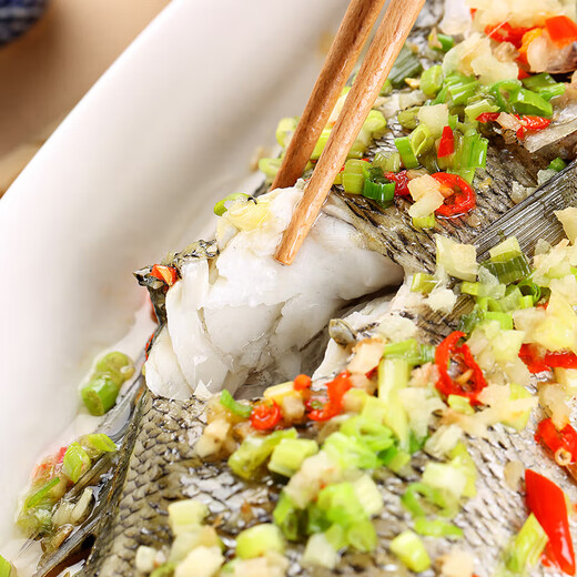 One s Member Store (One s Member) Zero Added Water Retaining Agent White Banana Three Sea Bass 1000g (500g*2) Marine Fish Seafood and Aquatic Products