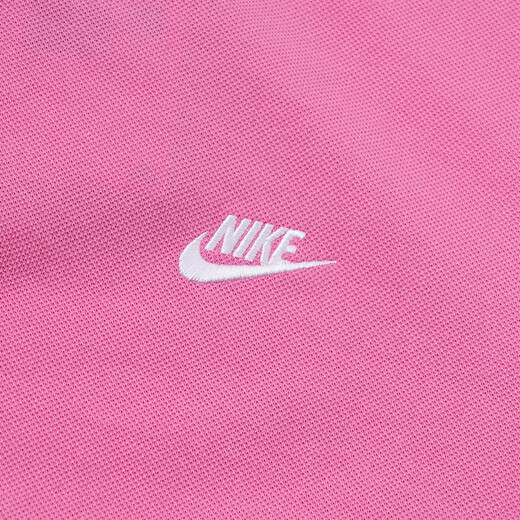 Nike (Nike) Футболка женская одежда 2025 Весенняя новая спортивная одежда Пара повседневной одежды лацката хлопчатобумажной рубашки поло.