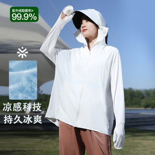 beneunder sun protection clothing for women 20 new style anti-UV ice silk breathable sun protection clothing outdoor electric vehicle summer thin jacket gray M (80-130Jin [Jin equals 0.5 kg])