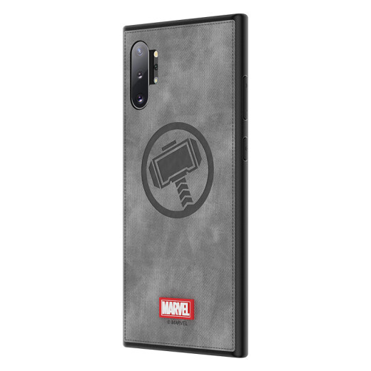 Migu Samsung note10+ mobile phone case Marvel Avengers genuine authorized silicone soft edge all-inclusive anti-fall cloth pattern protective cover Thor