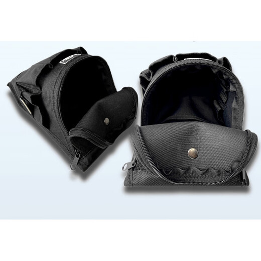 Thickened and hardened installation and repair storage bag, wear-resistant water belt cover, plumber's waist bag, portable and safe X507 is equipped with thickened and hardened belt