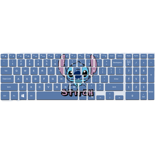 Convient pour Dell Gallery G15 Film de clavier G3 / G5 / G7 Note 5511 Couverture complète 3590/3500 Film de clavier en silicone dédié Lingyue BP-844 Gallery G15 Series