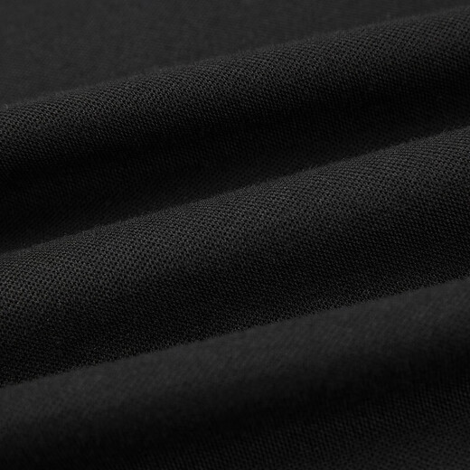 Heilan House (HLA) men's short-sleeved polo shirt 25 summer cool antibacterial casual business lapel high-end top men's short-sleeved summer dress black D6 M 170/88A recommended 63-68kg