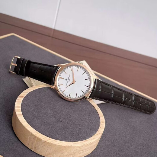 [Second-hand 99 new] Vacheron Constantin watch men's watch series 41mm diameter automatic mechanical fashionable casual men's second-hand watch famous watch watch watch watch gold watch 43075/000R-9737 rose gold belt