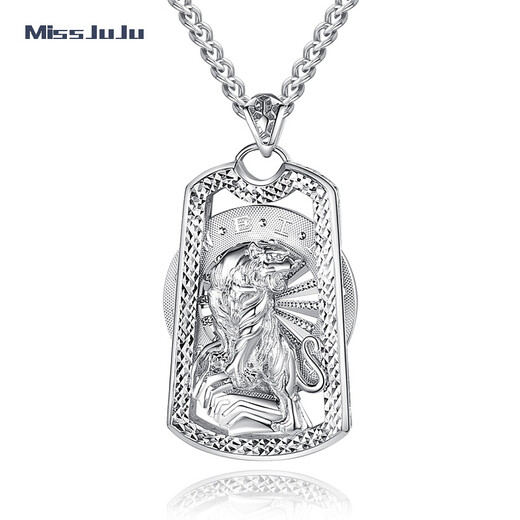 Miss JuJu pt950 platinum pendant men's domineering tiger down the mountain platinum pendant can be rotated when coming. Pendant about 30g + delivery cotton lanyard. According to the actual hair, more refunds and less supplements.
