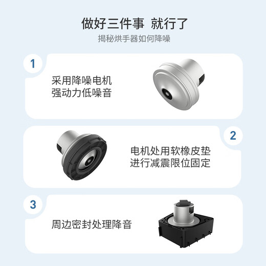 XMSJ不锈钢厕所烘手器烘干机卫生间烘手机全自动感应干手器吹干手机 a3892蓝色不锈钢长款