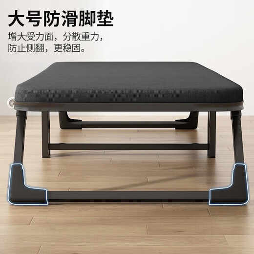 Quanpinwu Folding Sheet Single Nap Bed Office Workplace Nap Bed Fabric Camp Bed Simple Bed Accompanying Bed