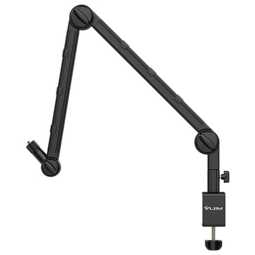 VIJIM LS25 microphone cantilever stand microphone desktop overhead stand live broadcast karaoke recording anchor camera photo photography photography metal stand expansion metal material | three-stage adjustment | load-bearing 1.5KG