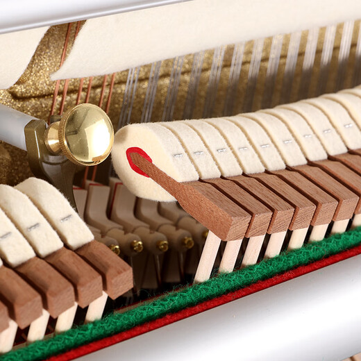 Haiziman Européen Classical Vertical Piano Accessoires Piano professionnel 125af Matte Brown