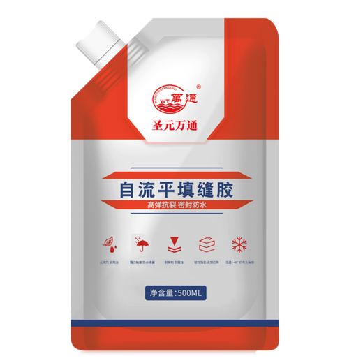Wantong roof crack self-leveling waterproof glue polymer quick-drying joint glue cement-based joint filler leak repair king leak plug floor crack repair material old packaging