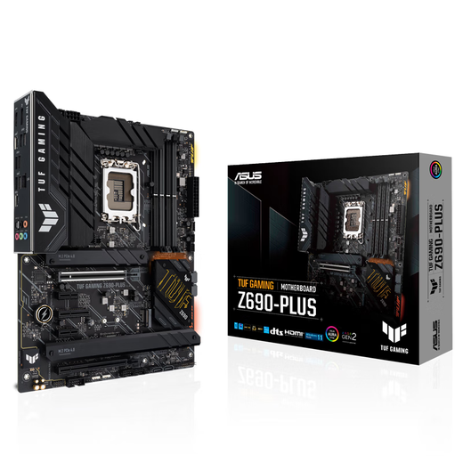 
Asus motherboard TUF GAMING Z690-PLUS D5 heavy gunner B760 with 14/13/12 generation Intel CPU TUF GAMING Z690-PLUS D5 with i7 12700KF new box, official insurance for three years