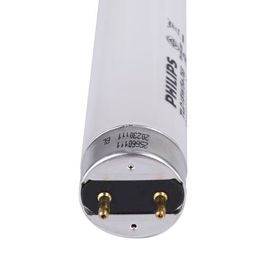 Philips (PHILIPS) T8 fluorescent tube fluorescent tube old-fashioned lamp standard TLD fluorescent lamp YZ18RR25 0.6 meters 18W white light 6500K 1 (non-LED tube)