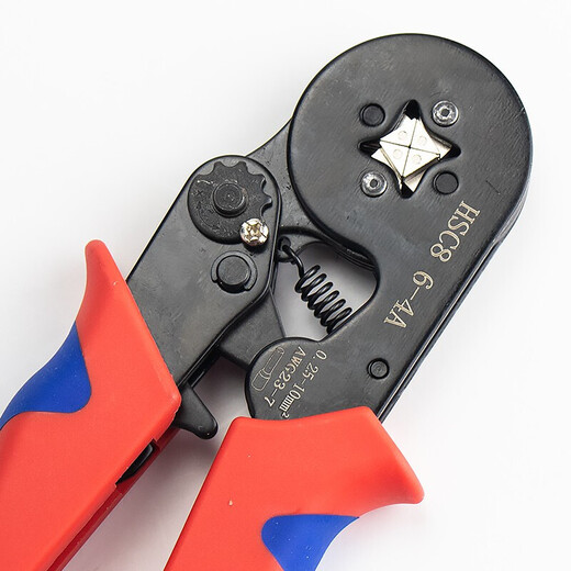 Hasdick Jingcang distribution HKHE-046 tubular terminal crimping pliers pre-insulated wire nose self-adjusting crimping pliers HSC8 6-4A (0.25-10m)