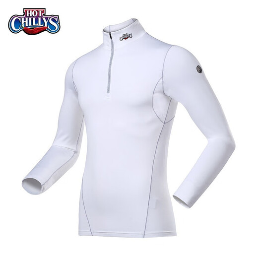 Hotchillys Red Chili automne et hiver 8K Sous-vêtements pour hommes Grincer coll rond épaissis épaissis d'alpinisme chaud ski blessant fonction antibactérienne HCA9909 gris M