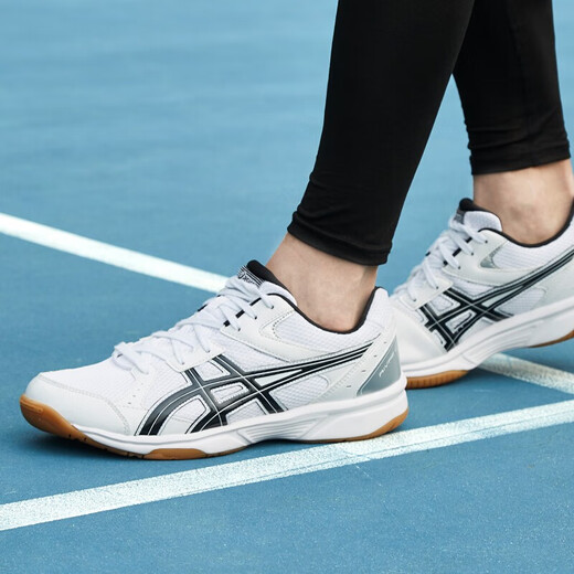 
Asics badminton shoes table tennis shoes volleyball shoes men and women indoor and outdoor sneakers neutral 1053A034 1053A034-101 White/black 41.5