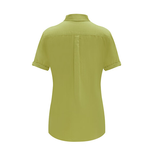 Navikel Italian dinghy women's short-sleeved curled shirt cotton casual shirt 2323503501 Bean green M
