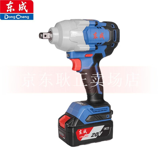 
Dongcheng charging brushless electric wrench large torque impact wrench DCPB488 lithium battery disassembles tires to build scaffolding DCPB698 [4.0Ah two electricity and one charging package 1]