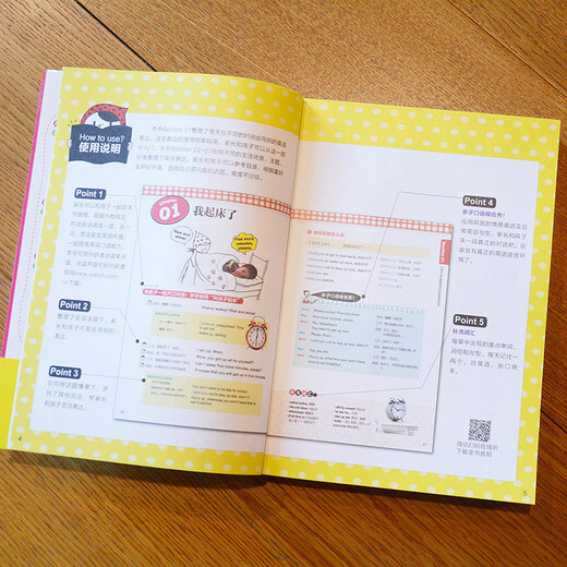 „Good Mom's Spoken English for Parents and Children“, Kapitel „Familienleben“ + Kapitel „Unterhaltungsaktivitäten“ (Set bestehend aus insgesamt 2 Bänden, Click-to-Read-Version mit QR-Code-Audio)