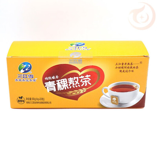Fragrant food, Qinghai specialty Sanjiang Snow Tea in a box 80g, brewed tea drinks, warm tea and Fu tea small bags, 4g*20 small bags, 1 box of hidden flavor (4gX20 small bags)