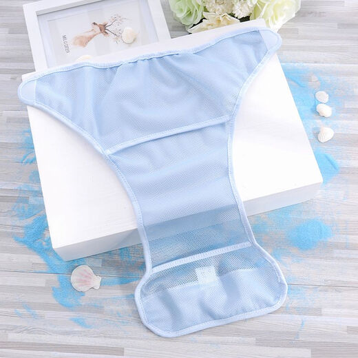 Pingxiao-Windel mit Frühlings- und Sommer atmbarem Windelwindel Babynetzwindel Baby-Windelhosen Waschbares (atmungsaktives Stil) Pink 1 Patch-Versuch S (0-3 Monate 12 Jin [Jin gleich 0,5 kg] oder weniger) oder weniger) oder weniger)