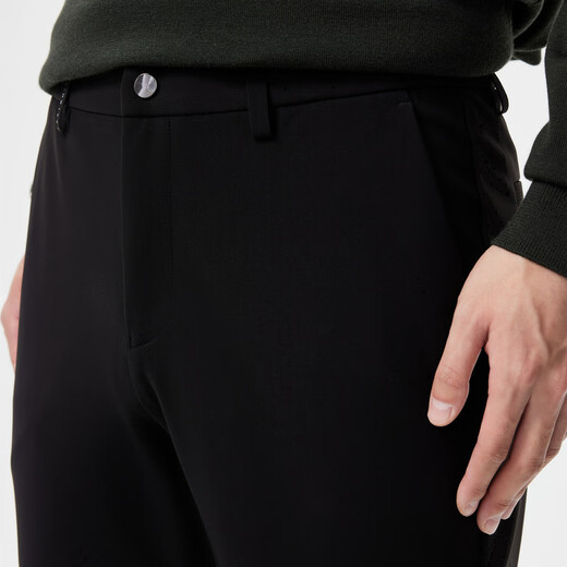 Jinba men's autumn and winter new holiday casual pants VQXR3524 black 27