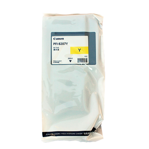 佳能原装PFI-8107/8207墨盒 IPF671 771 681 781 786绘图仪 PFI-8207MBK粗面黑 300ml