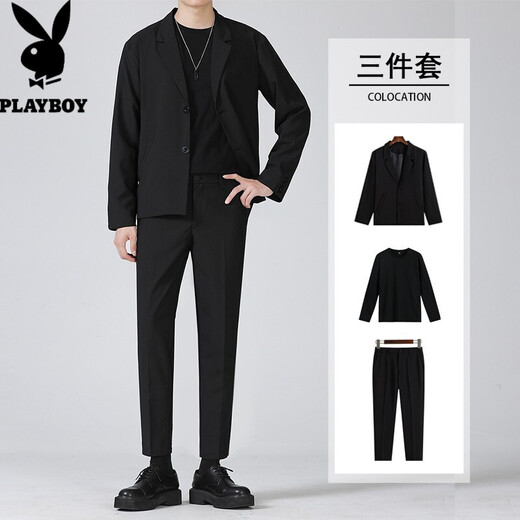 皮尔卡丹（pierre cardin）棉服男冬季新款加棉保暖棉衣外套男防风连帽羽面包绒上衣服男 黑色 XL