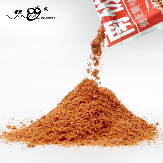 Old ghost (OLDGHOST) fishing bait Antarctic krill lure 200g thick fishy shrimp powder fishing bait black pit pond fishing lake library crucian carp carp