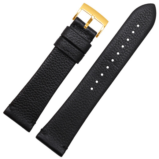 Adaptiert an Armani Uhrengurt echtes Leder -Herren AR11105/11106/11107/11143/11141 KOWNEHIDE Kette Braun: Roségold -Schnalle 22mm