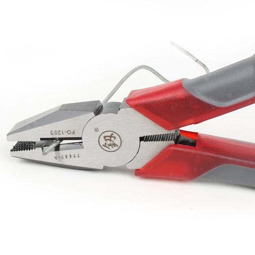 8. Fukuoka Tools, Japan, wire cutters, industrial grade vise, big force pliers, wire breaker tool, 8 inch FO-1203