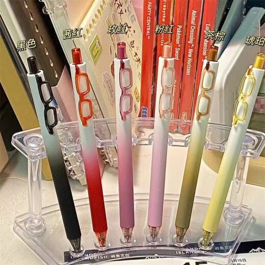 Dongmi 686 Color Neutral Pen 12 Pena de color Notas de alumno de alumno Apariencia de cuentas de mano High Apariencia 0.5 Color Pen 686 Visión [Paquete de color 6 seleccionado] 0.5 mm x otro/otro