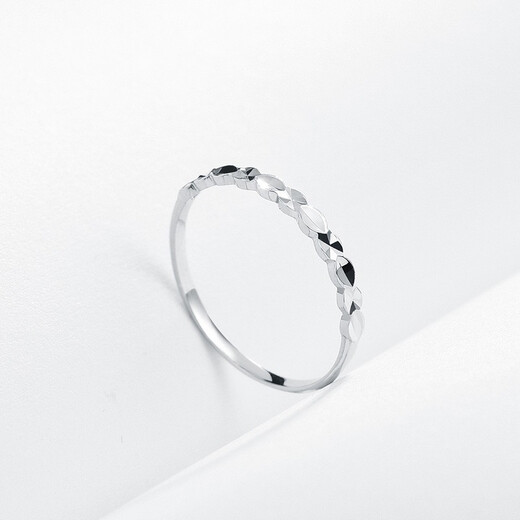 Ming brand jewelry platinum Pt950 platinum fashion car flower blooming ring gift for women BFM0055 platinum ring size 16 about 1.21 grams