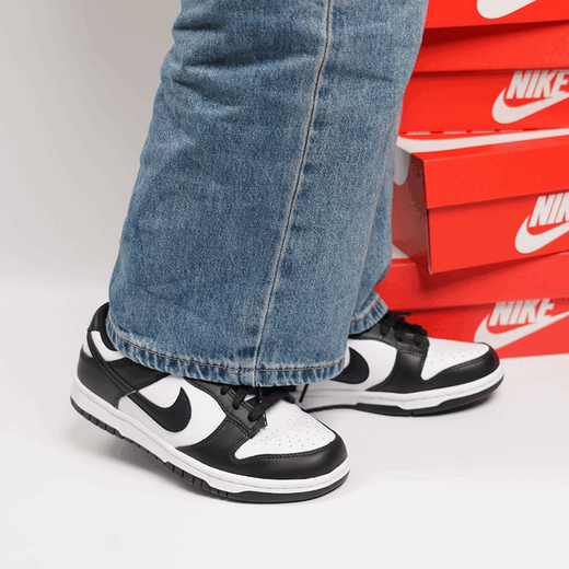 Nike (Nike) Panda Chaussures Dunk Black and White Low Top Top pour hommes et femmes Chaussures de planche Sports et décontracté DD1391 DD1503 DD1503-101 Spot féminin, faux et trois.