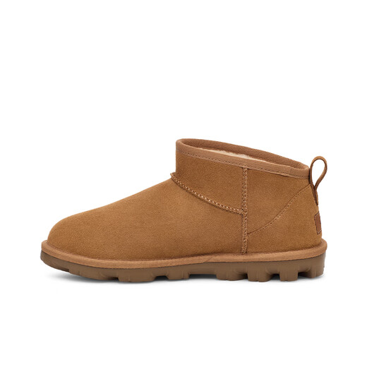 UGG Herbst Herumn Männer und Frauen komfortable einfarbige Grundstiefel Kurzstiefel Fashion Casual Snow Boots 1166732 Che Maroon 39