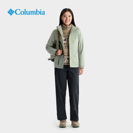 Columbia张婧仪户外装备哥伦比亚户外女子防水冲锋衣防风旅行连帽外套 348 XR3937 M(160/84A)