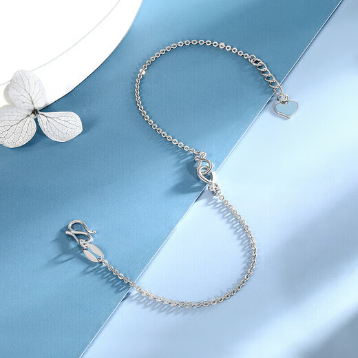 Mengjinyuan platinum bracelet PT950 Yusheng has you platinum bracelet for women birthday gift