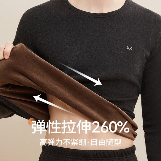 Catman's 25th New Product Thick Cashmere Men's Thermal Underwear Men's Velvet Suit Knee Pads Autumn Clothes Autumn Cotton Pants