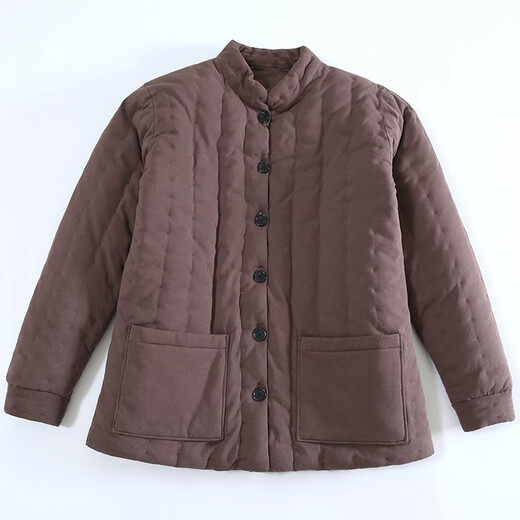 Muqi pure cotton handmade cotton jacket for men in winter, thickened and warm inner cotton jacket for dad, grandpa, middle-aged and elderly people, gray 3XL (recommended 166-180cm/125-140Jin Jin is equal to 0.5kg)