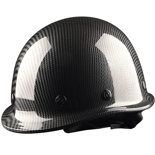 Logo personnalisé Black Construction Site de construction National Standard ABS HELMET FIBRE CARBON FIBRE MOTEUR CHAPEL