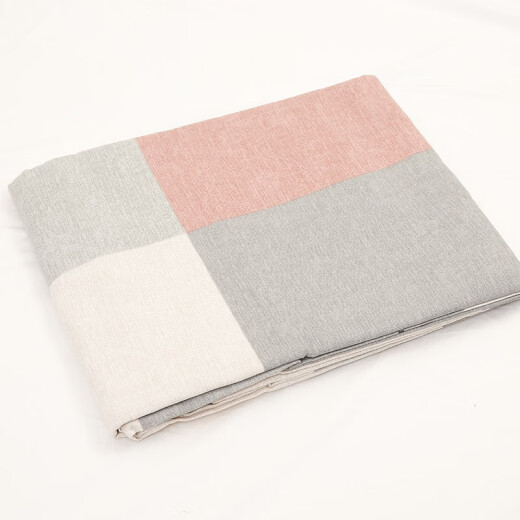 Mudingding old coarse cloth sheets 1.8 meters 2 meters bed simple four-season sheets washable double bed soft mat single piece 230X240CM coarse cloth sheets [LOVE pink]