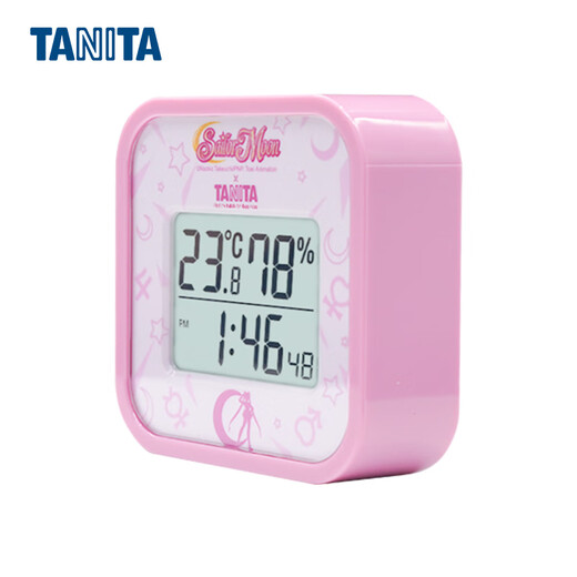 TANITA TT-558s Sailor Moon Home Temperature and Hygrometer High Precision Japanese Brand Pink
