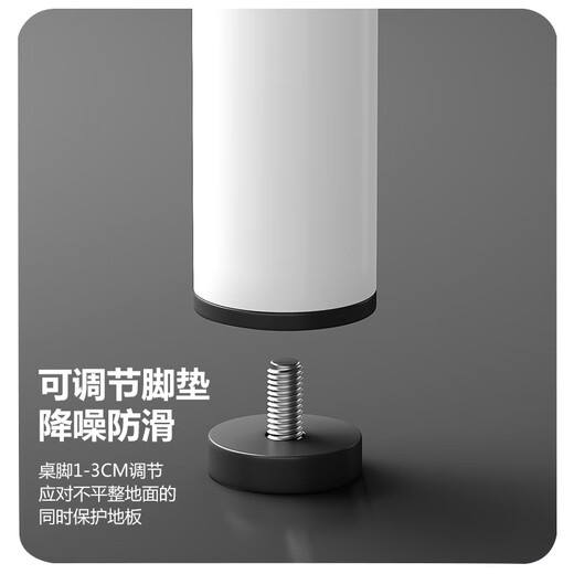 Huakaizhixing computer desk folding table home desk desktop computer desk study desk BGZ660 single layer yellow wood grain 1.2M