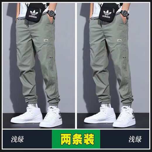CHENXINGZHE PSYCHENXINGZHE PSYCHOLOGY PSYCHOLOGY PSYCHOLOGY PSYCHOLOGY PSYCHOLOGY PSYCHOLOGY PSYCHOLOGY Trend Light Green + Gray [Two-piece] 2XL 130-150Jin [Jin equals 0.5 kg]